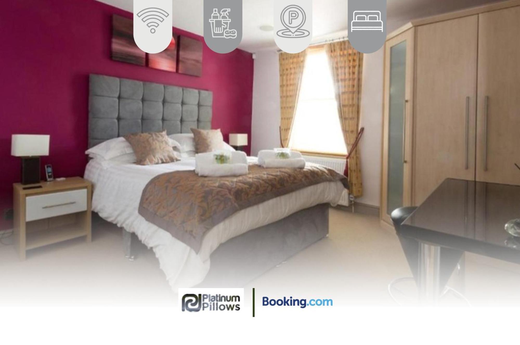 Modern Oxford 4 Bedroom Apartment, Contractor Accommodation, Walkable Into City Centre, Weekly & Monthly Deals Exterior foto