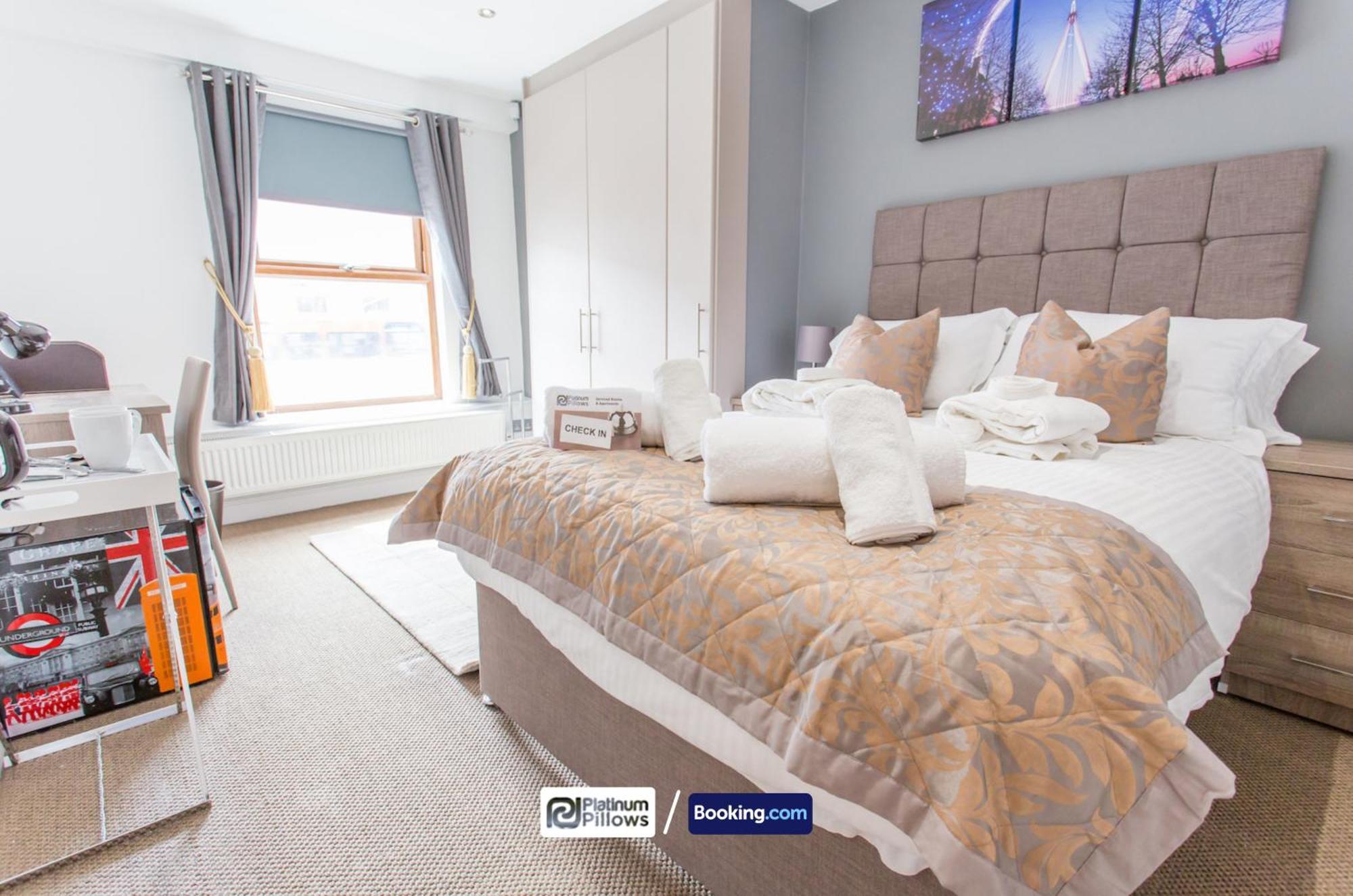 Modern Oxford 4 Bedroom Apartment, Contractor Accommodation, Walkable Into City Centre, Weekly & Monthly Deals Exterior foto